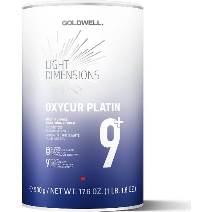 Goldwell Light Dimensions Oxycur Platin 9+ Multi-Purpose Lightening Powder 500 g