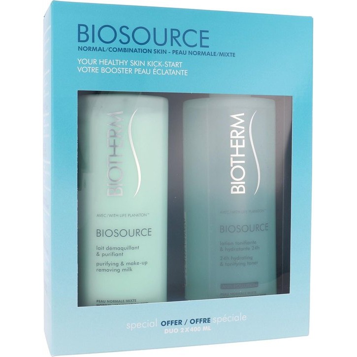 Cosmeticaset voor Dames Biosource Duo Pnm Biotherm (2 pcs)