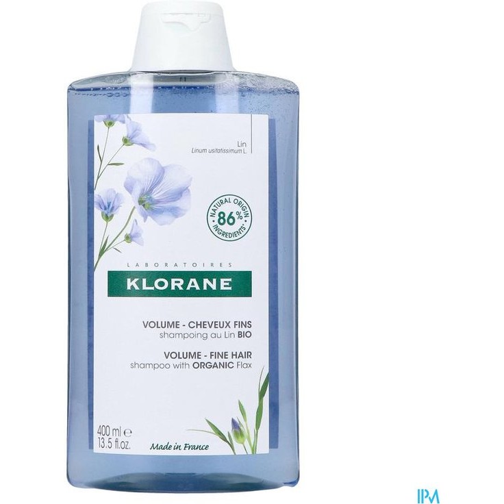 Klorane Volumen ChampU Al Lino Bio 400 Ml