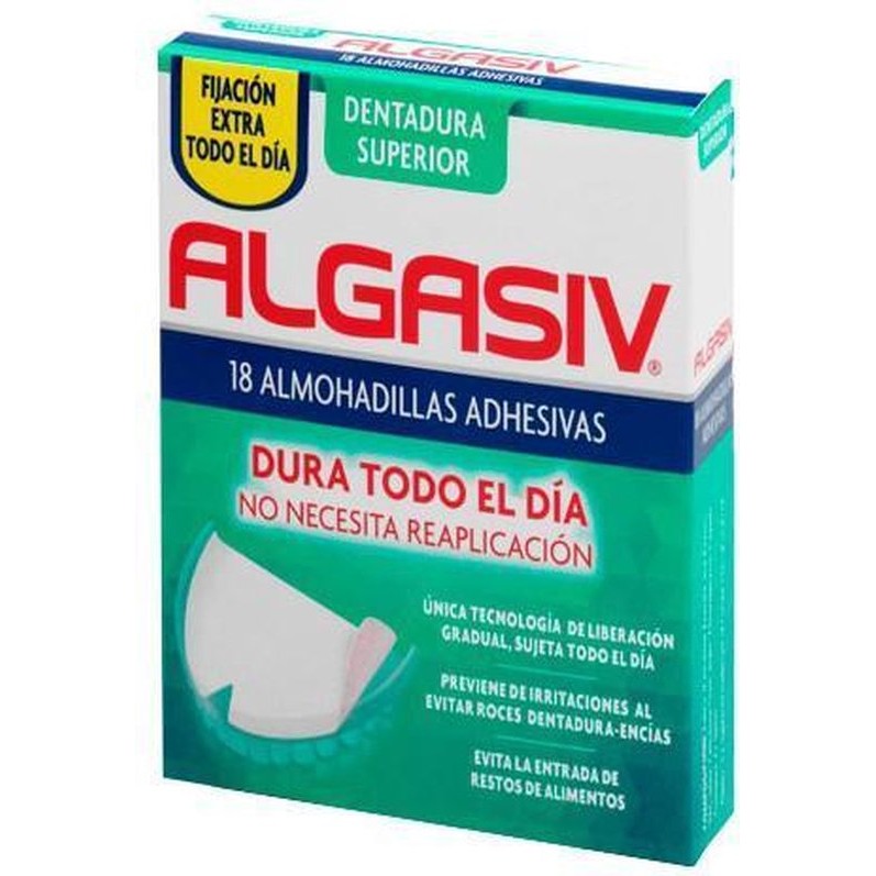 Zelfklevende Pads voor kunstgebitten Algasiv