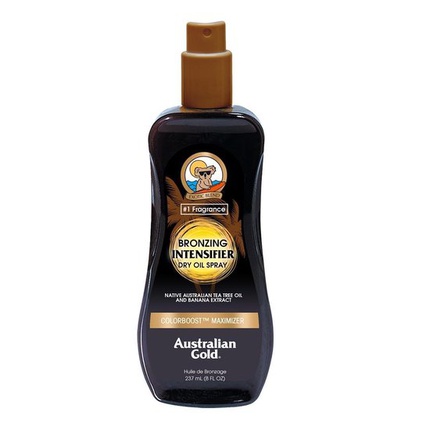 Australian Gold Bronzing Dry Oil Spray Sunscreen   237 Ml