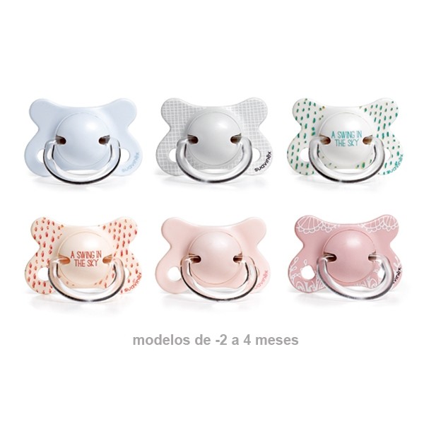Suavinex Fusion Pacifier With Anatomical Latex Nipple 2-4m