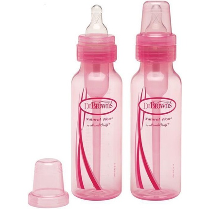 Dr  Browns   Standard Bottle 250 Ml   Duo Pack 2x 250 Ml   Pink