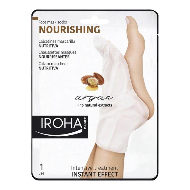 Argan & Macadamia Nourishing Socks 1 Pcs By Iroha 1 Pcs