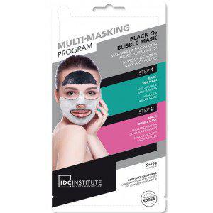 Multi-masking Program Black O2 Bubble Mask 1 Pcs By Idc Institute 1 Pcs