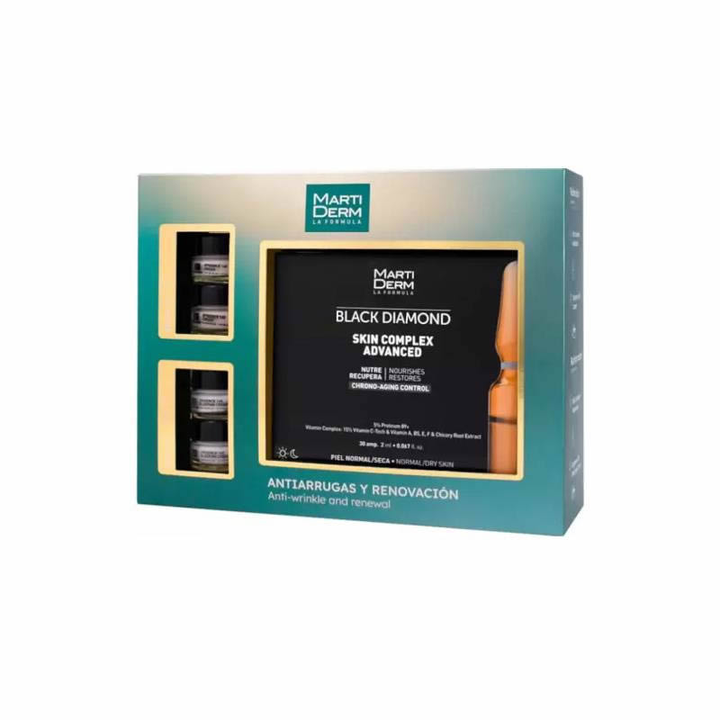 Martiderm Black Diamond Skin Complex+ 30 Ampoules Set 3 Pieces