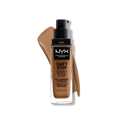 Nyx Can’t Stop Won’t Stop Full Coverage Foundation Warm Honey 30ml