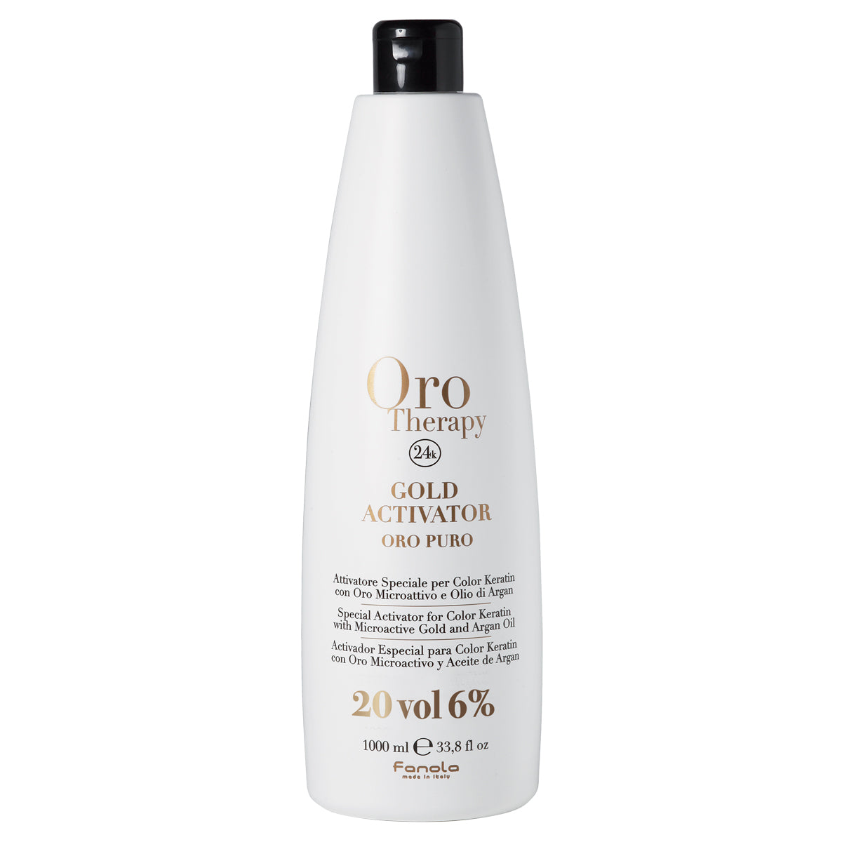 Fanola Oro Therapy 24k Gold Activator Oro Puro 6% 20 Vol. 1000 ml