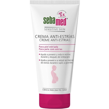 Sensitive Skin Anti-stretch Mark Cream By Sebamed 200 Ml