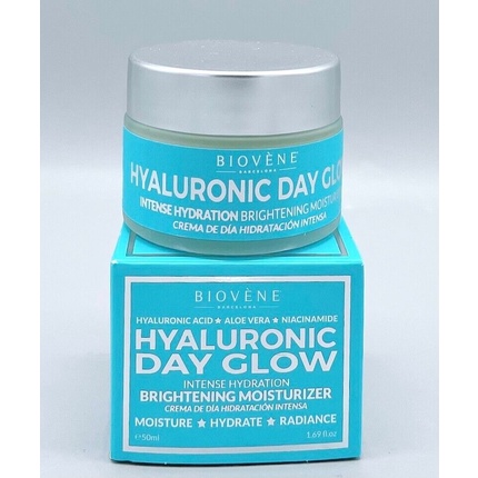 BiovEne Hyaluronic Day Glow Brightening Moisturizer Intense Hydration 50 Ml